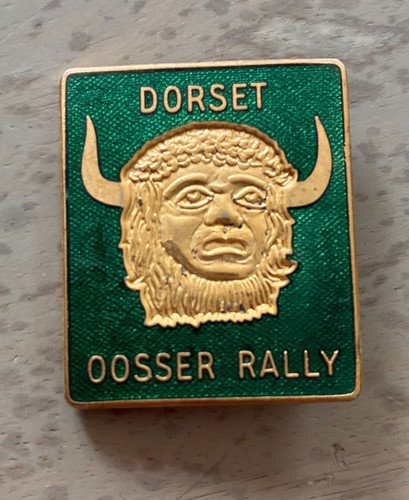 Dorset oosser rally enamel - dorset, pin