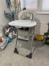 Joie Multiply 6-in-1 Highchair Grey. Excellent Condition Hardly Used.