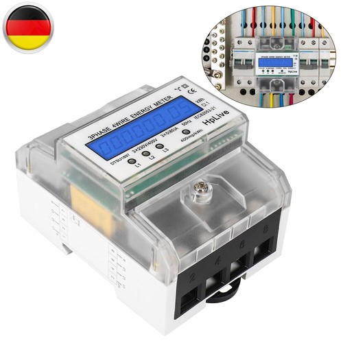 Three phase electric meter - three,