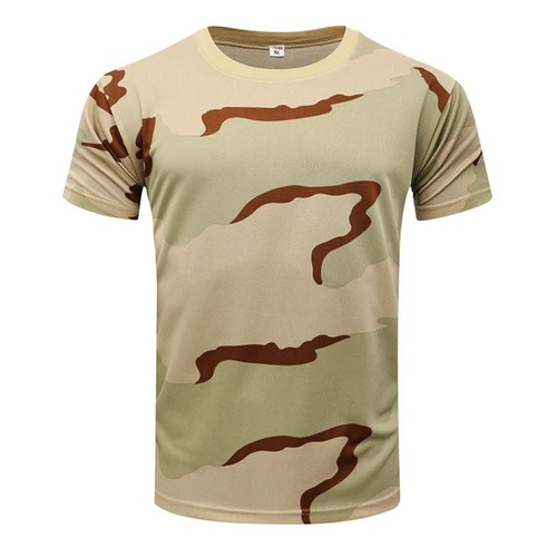 Men camouflage tee shirt - men's,