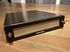 Diesel Gun Metal Shelf Label Holders x 3