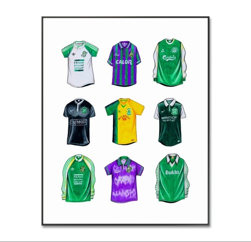 Hibernian football shirt - hibernian,