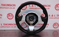 VAUXHALL VX220 MOMO STEERING WHEEL 2003 LEATHER BLACK VX 220
