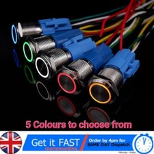 16mm Switch 12V Waterproof