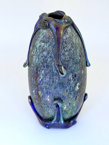 Blue luster cypriote vase - cypriote,