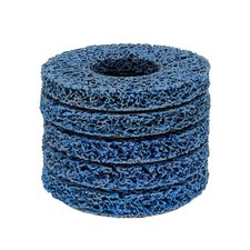 5-50 Poly Strip Wheels Discs Paint Rust Removal Clean Angle Grinder Discs 115MM