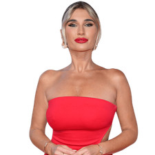 Billie Faiers (Long Dress)