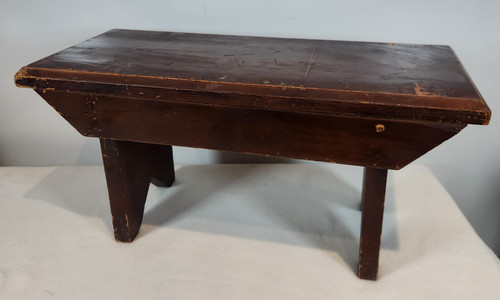 Vintage shabby brown cracked - brown,