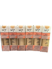 Boots No7 Cosmetics Stay Perfect Natural Foundation SPF 30 Anti Age Makeup 30ml