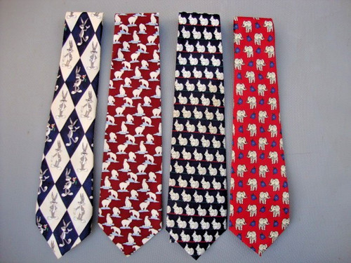 Gents ties animals - ties,