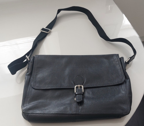 Marks spencer black leather - marks, &