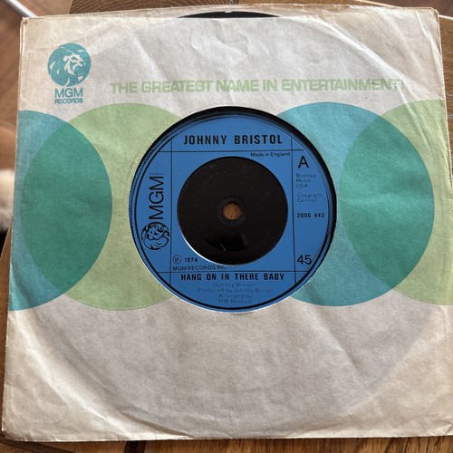 Johnny bristol hang on in - johnny,