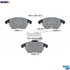 BRAKE PAD SET DISC BRAKE