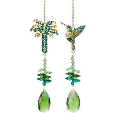 Crystal suncatcher green - crystal,