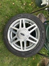 Ford Fiesta Ghia Alloy Wheel 15 Inch And Unused Tyre 185 55 15 Superb refurb