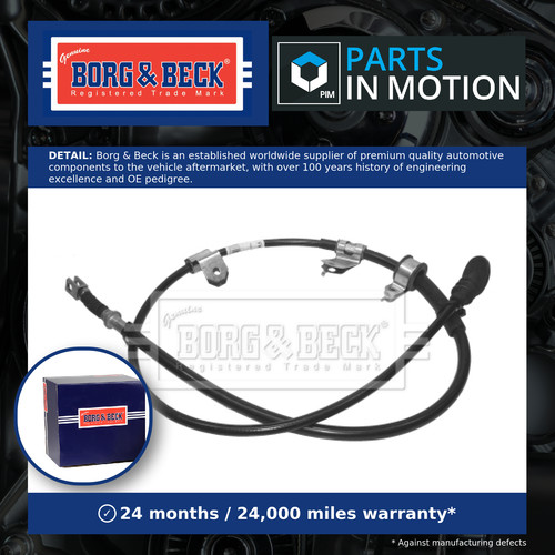 Handbrake cable fits toyota - handbrake,