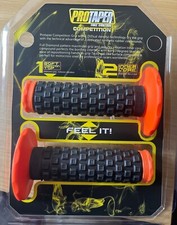Pro Taper Pillow Top Competition Dual Density Diamond Mx Dirt bike Grips Orange