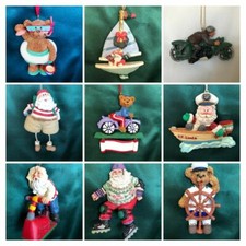 ASSORTED CHRISTMAS ORNAMENTS -
