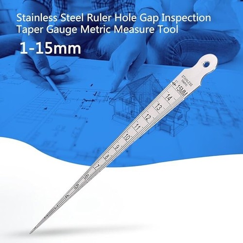 Stainless steel taper gauge - taper,