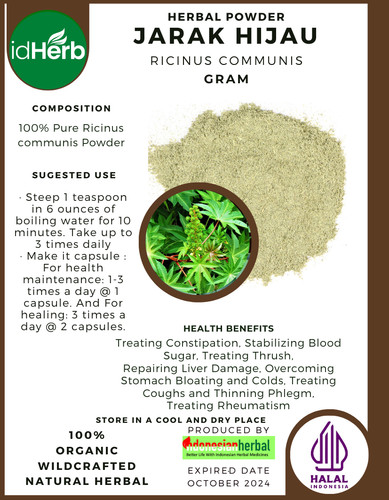Idherb powder jarak - [idherb],