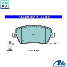 BRAKE PAD SET DISC BRAKE