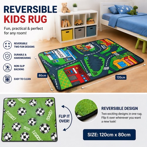 Kids bedroom village - kids, rug