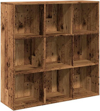 Old Wood Book Cabinet - 9
