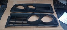 BMW E12 euro headlight grill set OEM left right . 1817570 1817569