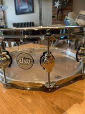 Dw Acrylic Snare  stunning  Condition