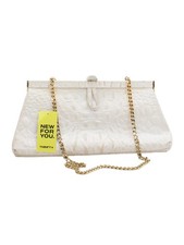 Luisa Spagnoli Women's Bag White 100% Other Shoulder Bag