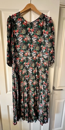 Marks and spencer floral dress - and,