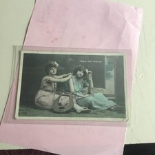 Old Postcard Musical Instruments 