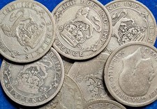 1925 King George V Sixpence 6d