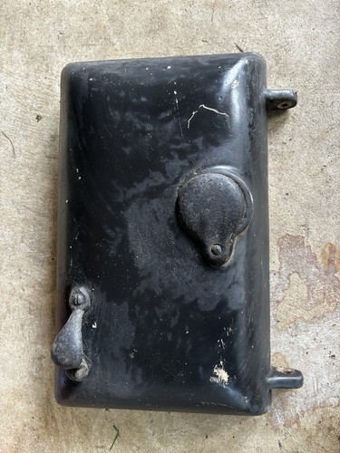 Vintage wood stove side - wood,