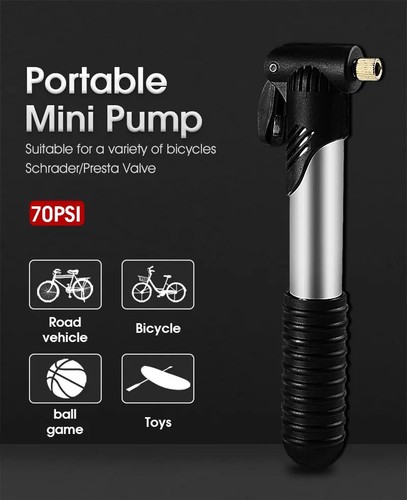 Portable mini bike pump - portable,