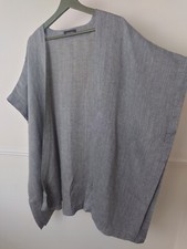 Eskandar Linen Kimono Cover Up