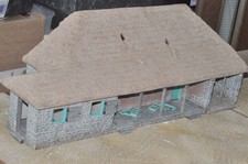 54mm colonial / zulu war - britains rorkes drift hospital buildings no tabletop