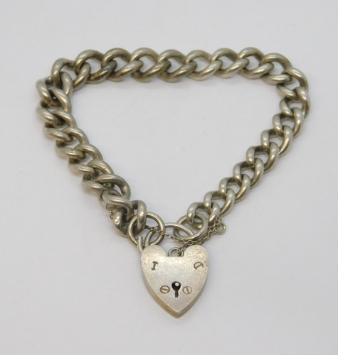 Sterling silver chunky curb - sterling,