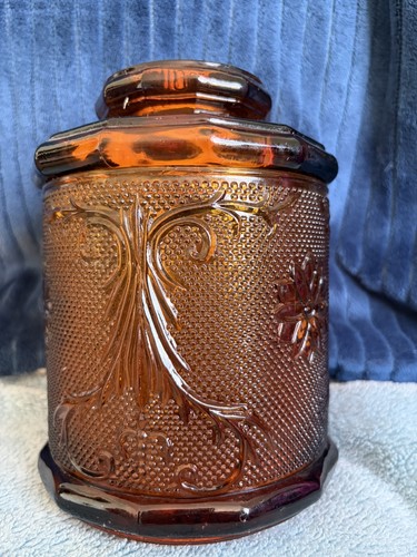 Indiana glass tiara canister - glass,