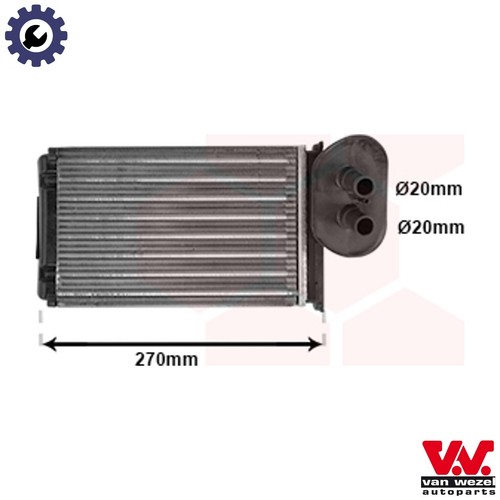 Heat exchanger interior - heat,