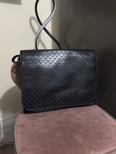 Emporio Armani Black Leather