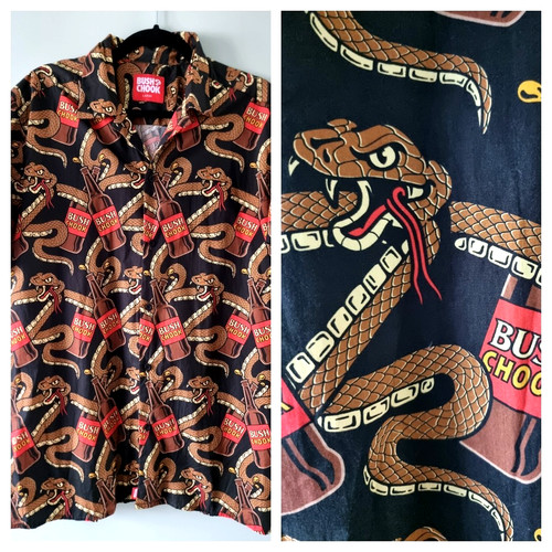 Bush chook mens shirt large - mens,