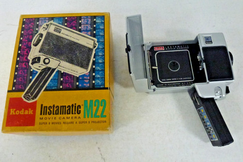 Kodak instamatic m22 boxed - kodak,