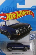 1/64 Volkswagen Golf MK2 Blue