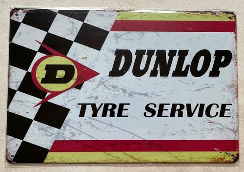 Dunlop tyre service metal - tyre,