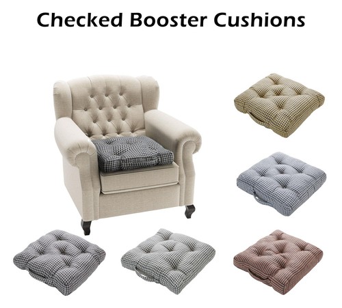 Armchair checked booster - armchair,