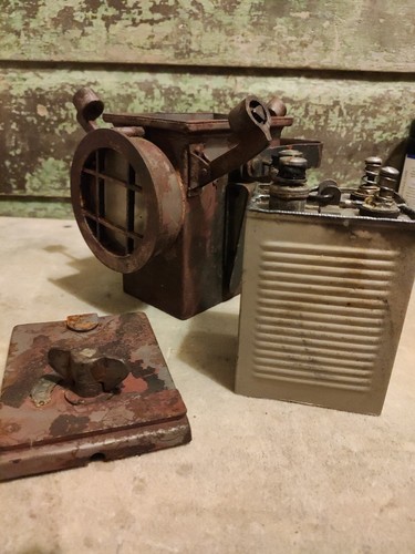 Ww2 german mining lamp - mining,