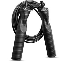 Adjustable Adult Skipping Rope Gym Fitness Boxing Speed Exercise Jump Workout UK