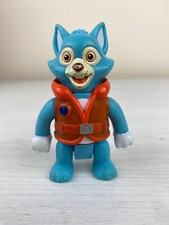 Wolfie figure in orange life jacket (Special Agent Oso, Disney)