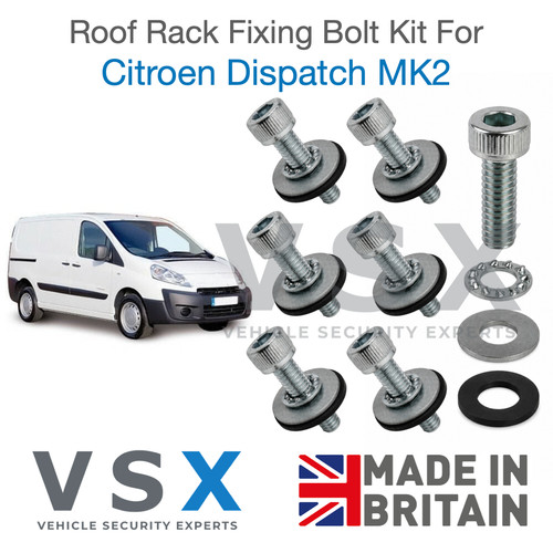 Roof rack fitting bolt - roof,